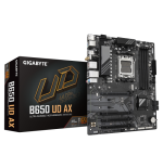 19624-GIGABYTE B650 UD AX Placa Base - Compatible con CPUs AMD Ryzen Serie 9000, VRM de 6+2+2 fases, hasta 7600MHz DDR5