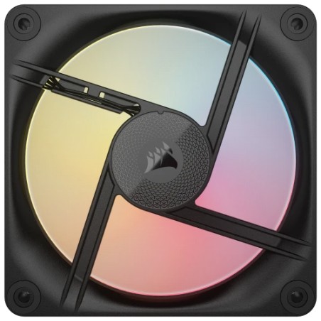 19641-Corsair iCUE LINK LX120-R RGB Carcasa del ordenador Ventilador 12 cm Negro 1 pieza(s)