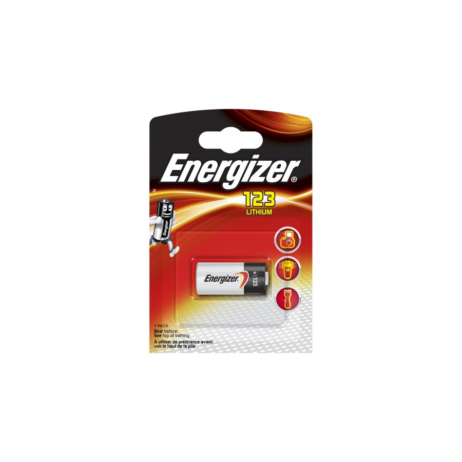 1966-BLISTER 1 PILA ESPECIAL LITHIUM PHOTO EL123 ENERGIZER E300777601