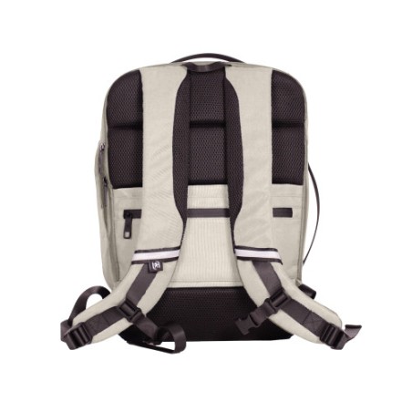 19683-MOCHILA PARA PORTATIL 15" EXECUTIVE OXFBAG RPET BEIGE OXFROD 400191411