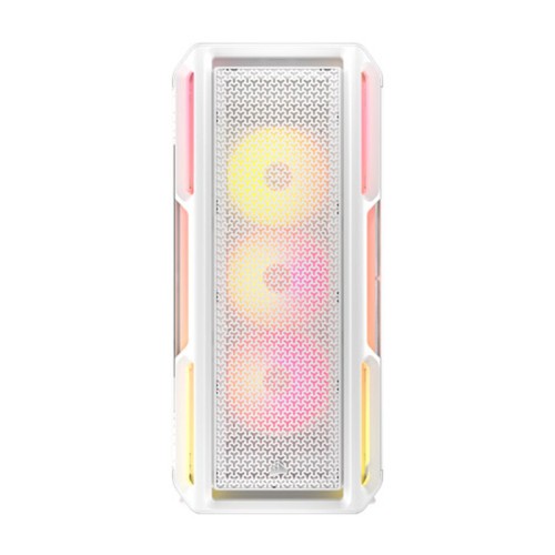 19688-CAJA CORSAIR 5000T LX RGB TEMPERED GLASS MID-TOWER CASE WHITE CC-9011299-WW