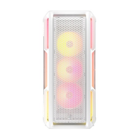 19688-CAJA CORSAIR 5000T LX RGB TEMPERED GLASS MID-TOWER CASE WHITE CC-9011299-WW