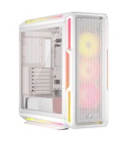 19689-CAJA CORSAIR 5000T LX RGB TEMPERED GLASS MID-TOWER CASE WHITE CC-9011299-WW
