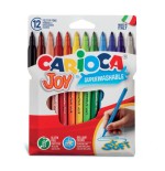 19735-ESTUCHE 12 ROTULADORES JOY BOLSA CARTON CARIOCA 40531