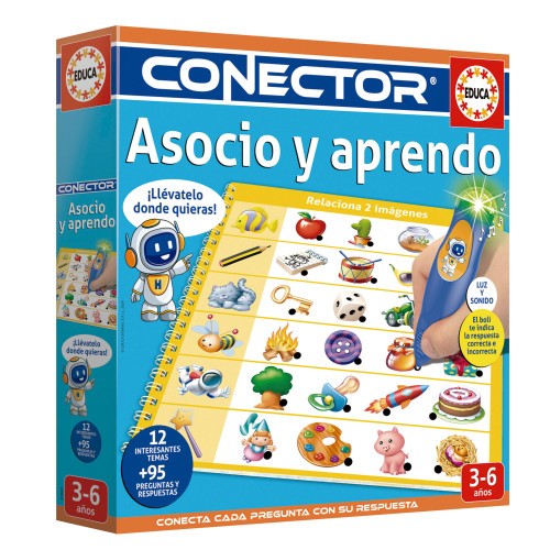 19780-JUEGO CONECTOR ASOCIO Y APRENDO EDUCA BORRAS 20084