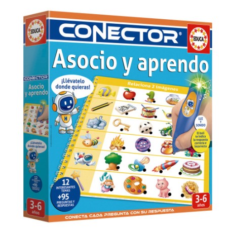 19780-JUEGO CONECTOR ASOCIO Y APRENDO EDUCA BORRAS 20084