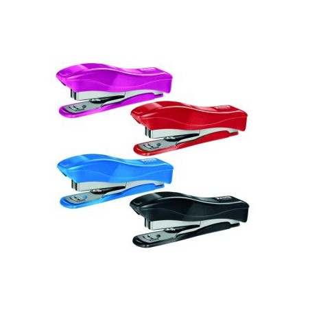 19804-GRAPADORA PETRUS LILIPUT 200 WOW + 1 CAJA GRAPAS 23/6 - 200 COLORES SURTIDOS (ROJO, AZUL, FUCSIA, NEGRO) PETRUS 62