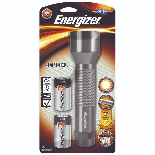 1989-LINTERNA LED METAL 2D DISTANCIA 73 M. ENERGIZER E30069600