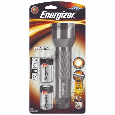 1989-LINTERNA LED METAL 2D DISTANCIA 73 M. ENERGIZER E30069600