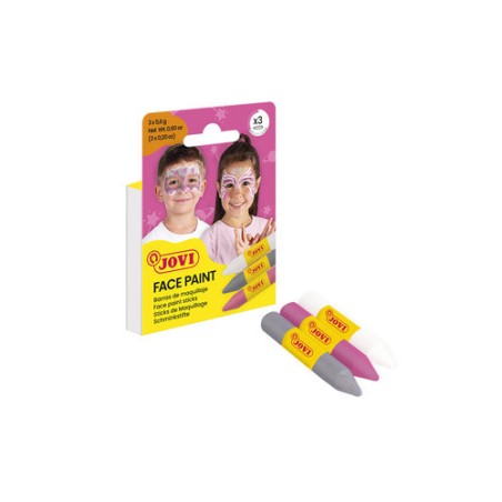 19902-SET MAQUILLAJE FACE PAINT ESTUCHE DE 3 BARRAS FANTASY JOVI 175FA