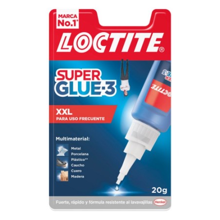 19907-LOCTITE SUPERGLUE-3 XXL 20G LOCTITE 2646770