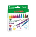 19913-ESTUCHE 10 ROTULADORES ALPINO PUNTA PINCEL ALPINO AR001095