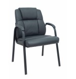 19955-SILLON CONFIDENTE ARGES SIMILPIEL NEGRO PIQUERAS Y CRESPO 543PTNSP840
