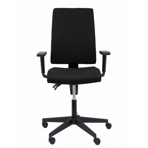 1996-SILLA MODELO LEZUZA ARAN CON BRAZOS REGULABLES NEGRO PIQUERAS Y CRESPO 322NE