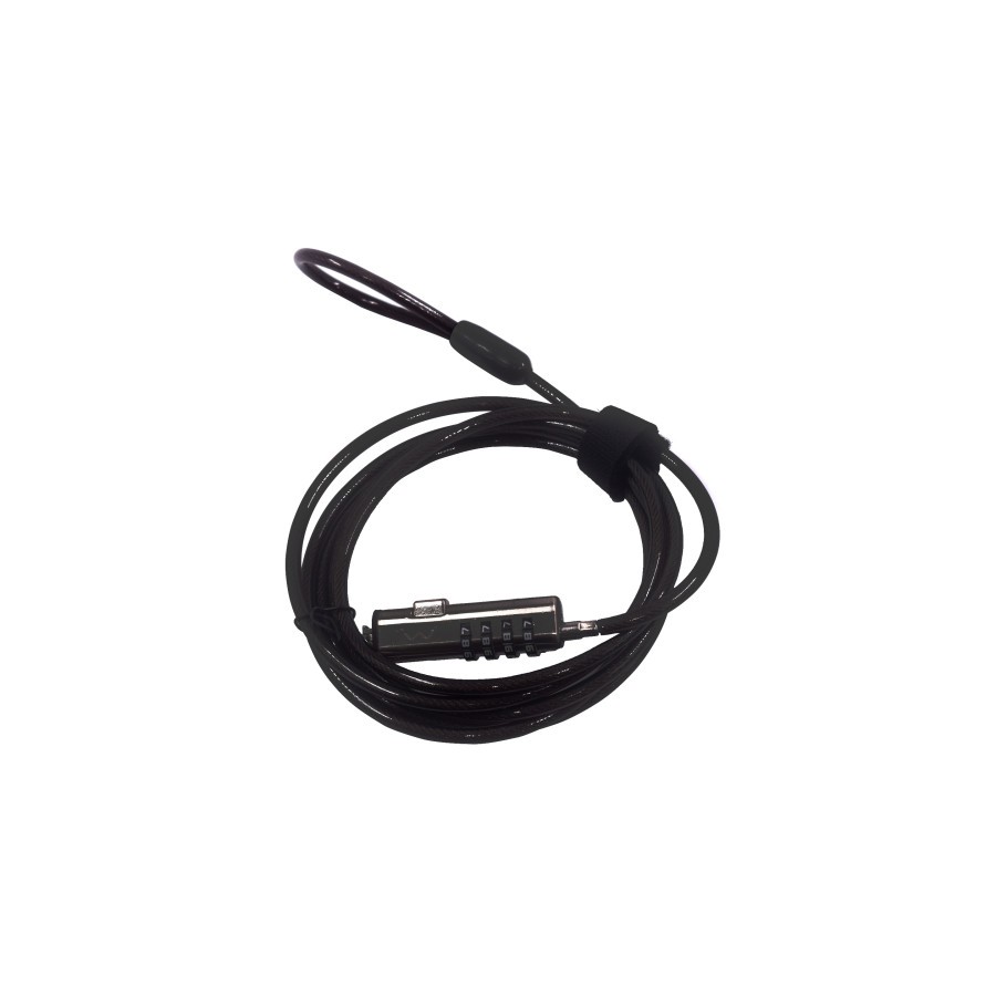20042-Ewent EW1238 cable antirrobo Negro 1,8 m