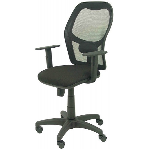 2006-SILLA MODELO ALOCEN MALLA NEGRA BRAZO REGULABLE ASIENTO BALI NEGRO PIQUERAS Y CRESPO 345SNBALI840B10