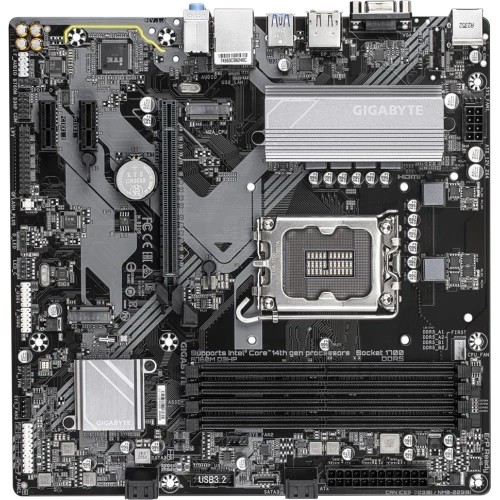 20123-PLACA GIGABYTE B760M D3HP,INTEL,1700,B760,4DDR5,256GB,VGA+HDMI+DP,4SATA+2M.2,5USB3.2,GBLAN,MATX
