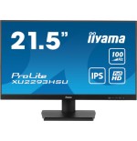 20177-MONITOR IIYAMA 21.5", IPS, 1H 1DP, 2X 2.0, 100HZ, 300CD