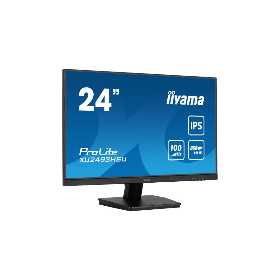 20179-MONITOR IIYAMA 24" , IPS, 1H 1DP, 2X2.0, 100HZ, 300CD