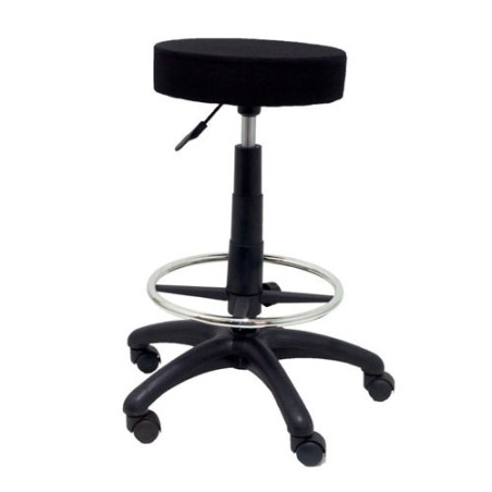 202-TABURETE MODELO TOLOSA ELEVACION A GAS NEGRO PIQUERAS Y CRESPO T10ARAN840