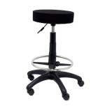 202-TABURETE MODELO TOLOSA ELEVACION A GAS NEGRO PIQUERAS Y CRESPO T10ARAN840