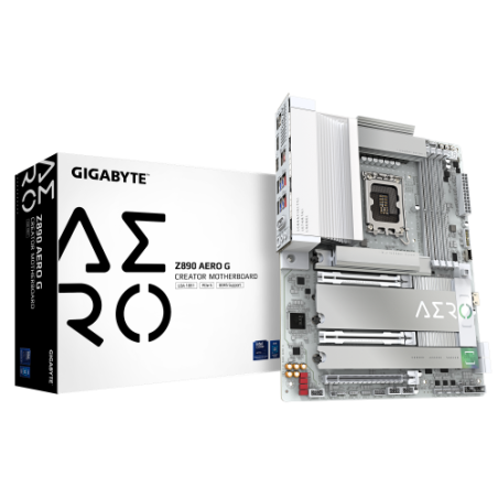 20228-GIGABYTE Placa base Z890 AERO G - Compatible con CPUs Intel Core Ultra (Serie 2), VRM de 16+1+2 fases, hasta 8800M