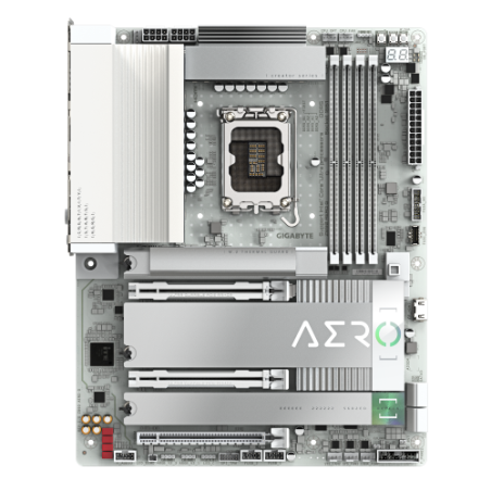 20229-GIGABYTE Placa base Z890 AERO G - Compatible con CPUs Intel Core Ultra (Serie 2), VRM de 16+1+2 fases, hasta 8800M