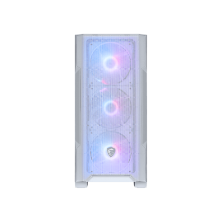 20233-CAJA MSI MAG FORGE M100R WHITE,2x2.5"+1x2.5"/3.5"+1x3.5",3x120MM+1x120MM (ARGB),2USB2.0+1xUSB3.2+AUDIO+MICRO,MICRO