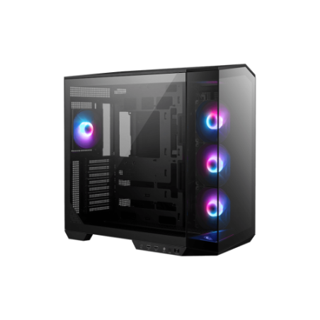 20234-CAJA MSI MAG PANO 100R PZ,3x2.5"+2x2.5"/3.5",3x120+1x120MM (ARGB),2xUSB3.2+1USB3.2 TYPE C+AUDIO+MICRO,MID TOWER,NE
