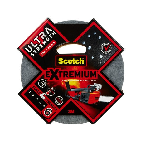 20290-ROLLO CINTA AMERICANA ALTAS PRESTACIONES EXTREMIUM ULTRA DT17 NEGRO 48MM X 25M SCTOCH 7100205699