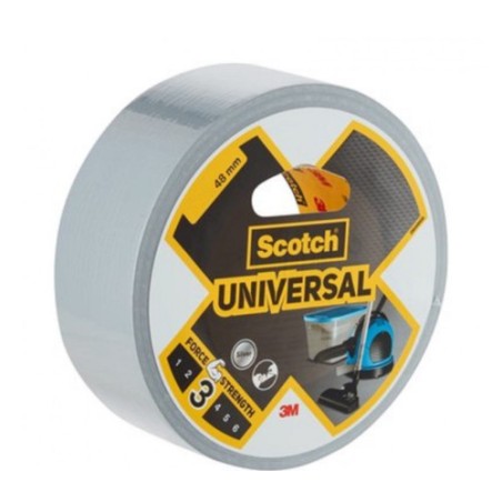 20291-ROLLO CINTA AMERICANA UNIVERSAL 2904 PLATA 48MM X 25M SCOTCH 7100205303