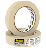 20296-ROLLO CINTA ADHESIVA DE ENMASCARAR PINTOR BASIC 24MM X 50M SCOTCH 7100333168