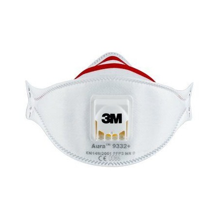 20314-CAJA 2 MASCARILLAS RESPIRADORAS AURA 9332-2 FFP3 CON VALVULA 3M 7100329376