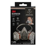 20316-KIT MASCARILLA RESPIRADORA CON FILTROS REEMPLAZABLES 6002KIT-1 A2P2 3M 71030129