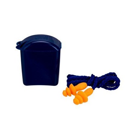 20321-KIT TAPONES OIDO REUTILIZABLES DE ESPUMA CON CORDON 1271-1 SNR-26DB CON CAJA ALMACENAMIENTO 3M 7100335063