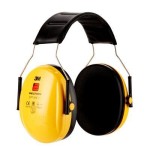 20324-CASCOS OREJERAS ACOLCHADAS  CON DIADEMA PROTECCION AUDITIVA PELTOR OPTIME H510A-1 SNR-27DB AMARILLO 3M 7100334982