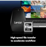 20336-LEXAR 256GB PROFESSIONAL CFEXPRESS TYPE B CARD SILVER, UP TO 1750MB/S READ 1300MB/S WRITE