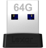 20342-LEXAR JUMPDRIVE USB 3.1 S47 64GB BLACK PLASTIC HOUSING, UP TO 250MB/S