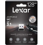 20345-Lexar JumpDrive S47 unidad flash USB 128 GB USB tipo A 3.2 Gen 1 (3.1 Gen 1) Negro
