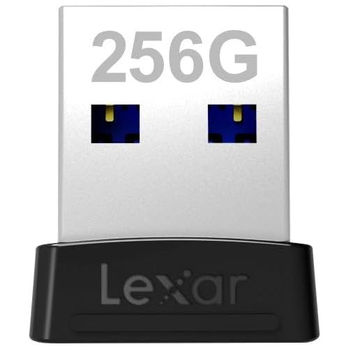 20347-Lexar JumpDrive S47 unidad flash USB 256 GB USB tipo A 3.2 Gen 1 (3.1 Gen 1) Negro, Plata