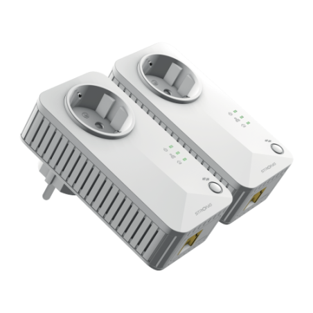 20416-Strong Powerline 600 Duo 600 Mbit/s Ethernet Blanco 2 pieza(s)