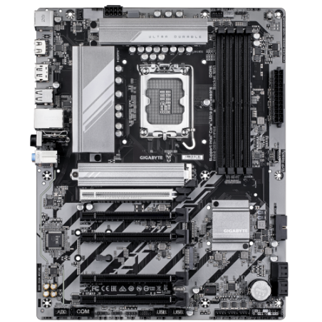 20428-GIGABYTE B860 DS3H WIFI6E Placa base - CPUs Intel Core Ultra, VRM de 8+1+2+2 fases, hasta 9066MHz DDR5, 1xPCIe 5.0
