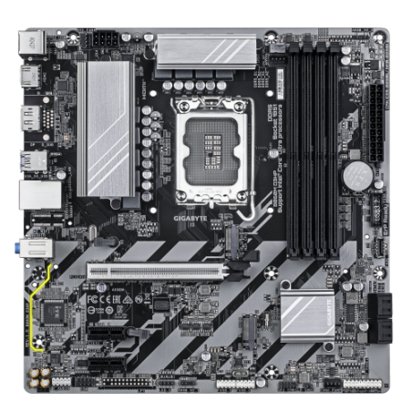 20436-GIGABYTE B860M D3HP Placa base - CPUs Intel Core Ultra, VRM de 4+1+2+1 fases, hasta 9066MHz DDR5, 2xPCIe 4.0 M.2,