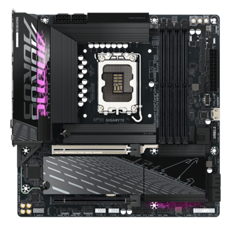 20438-GIGABYTE B860M AORUS ELITE WIFI6E Placa base - CPUs Intel Core Ultra, VRM de 12+1+2+1 fases, hasta 9200MHz DDR5, 1
