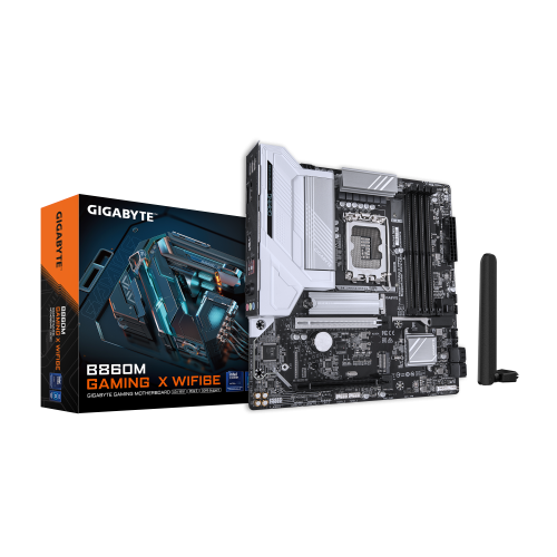 20441-PLACA GIGABYTE B860M GAMING X WIFI6E,INTEL,1851,B860,4DDR5,256GB,HDMI+DP+USB4,4SATA+2M.2,2.5GBELAN+WIFI6E+BT5.3,3U
