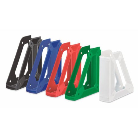 2048-FAIBO 151-02 estante para revistas Poliestireno (PS) Negro