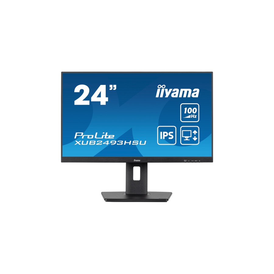 20512-MONITOR IIYAMA 24" PANEL IPS CON USB , HUB  100HZ  Y AJUSTABLE EN ALTURA