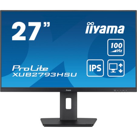 20529-MONITOR IIYAMA IPS 27", 1920 X 1080 FULL HD, 100HZ, 1MS