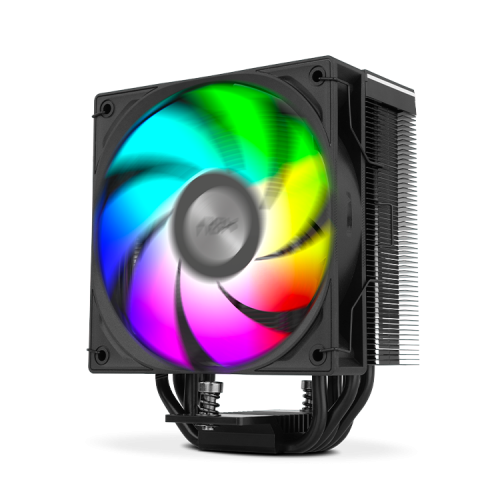 20552-NOX NXHUMMERH500 sistema de refrigeracion para ordenador Procesador Refrigerador de aire 12 cm Negro