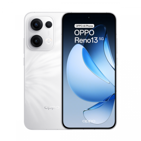 20563-OPPO RENO13 5G/MTK DIMENSITY 8350 /256GB/12GB/6,6"/50MP/5.600MAH/80W WHITE